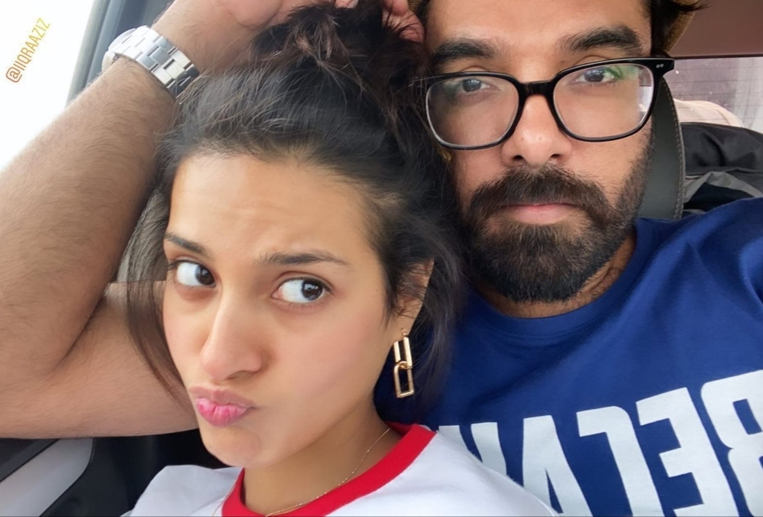 Yasir Hussain and Iqra Aziz Latest Clicks from Instagram