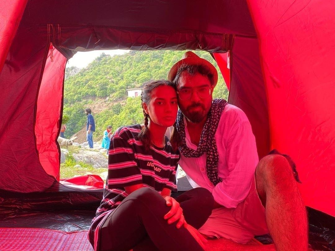 Iqra Aziz and Yasir Hussain Camping in Islamabad - Beautiful Pictures