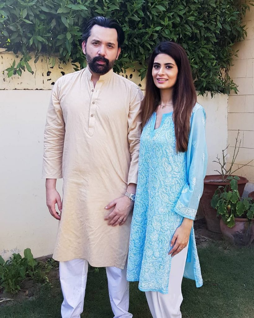 Stunning Pictures of Madiha Iftikhar With Husband