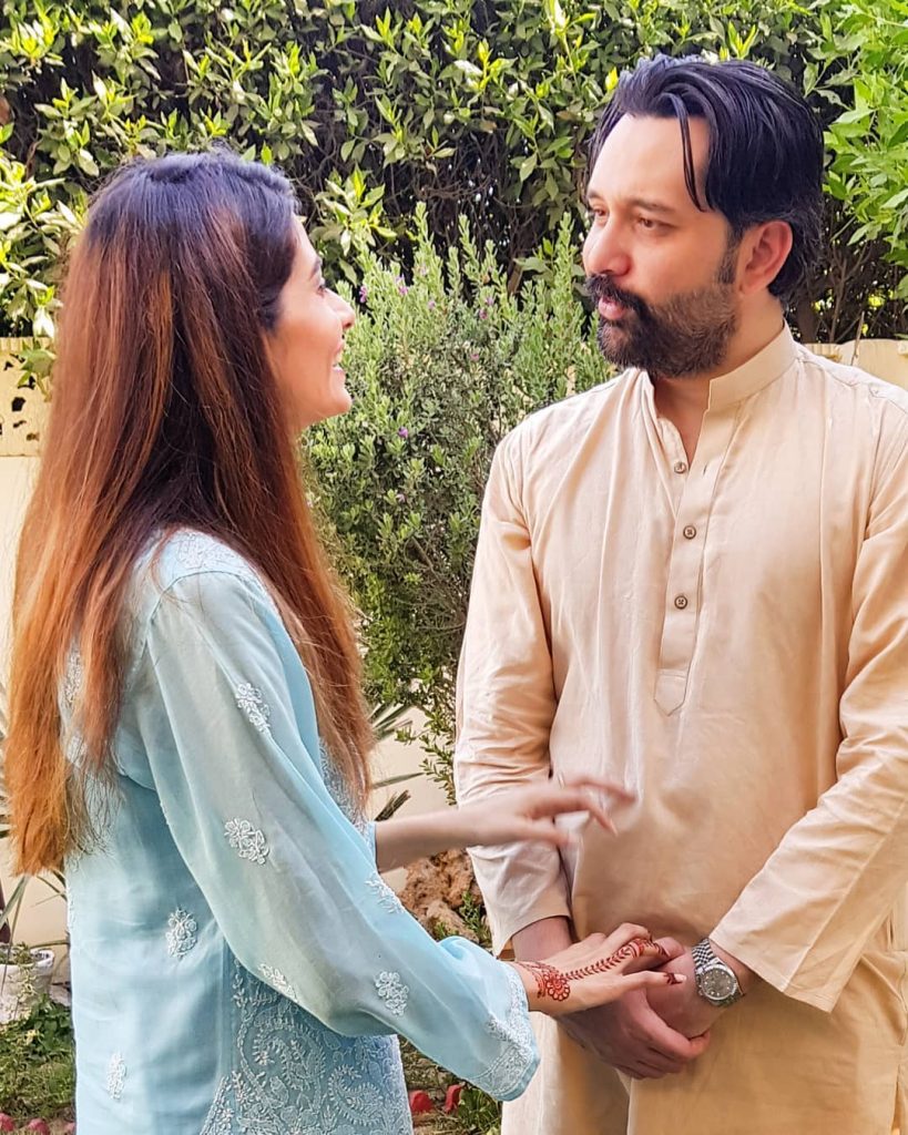 Stunning Pictures of Madiha Iftikhar With Husband