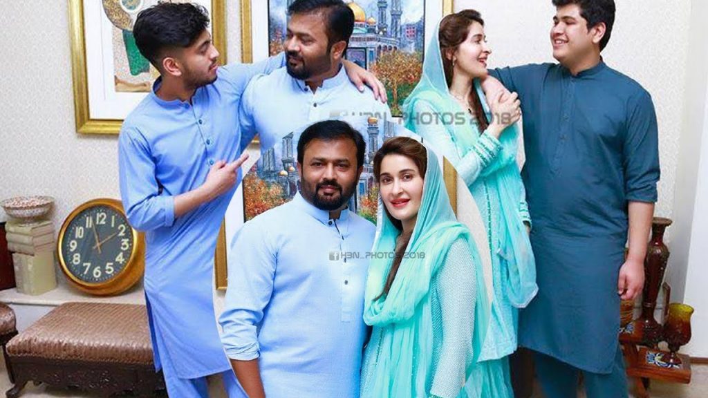 Lovely Pictures of Shaista Lodhi with her Immediate Family