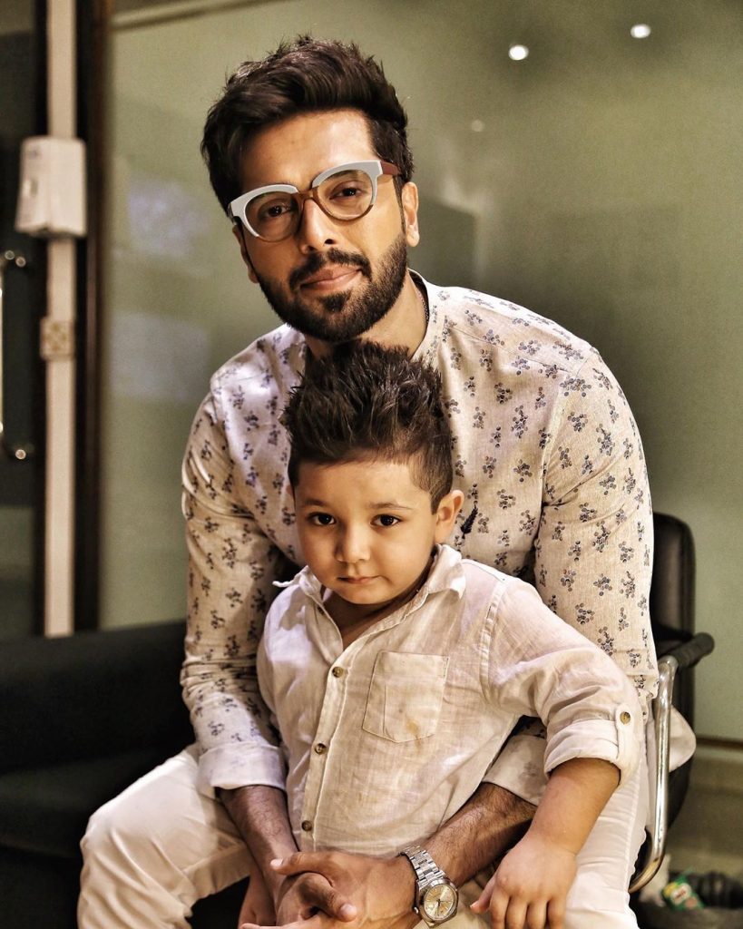 Fahad Mustafa Dancing On Baby Shark On His Son's Birthday