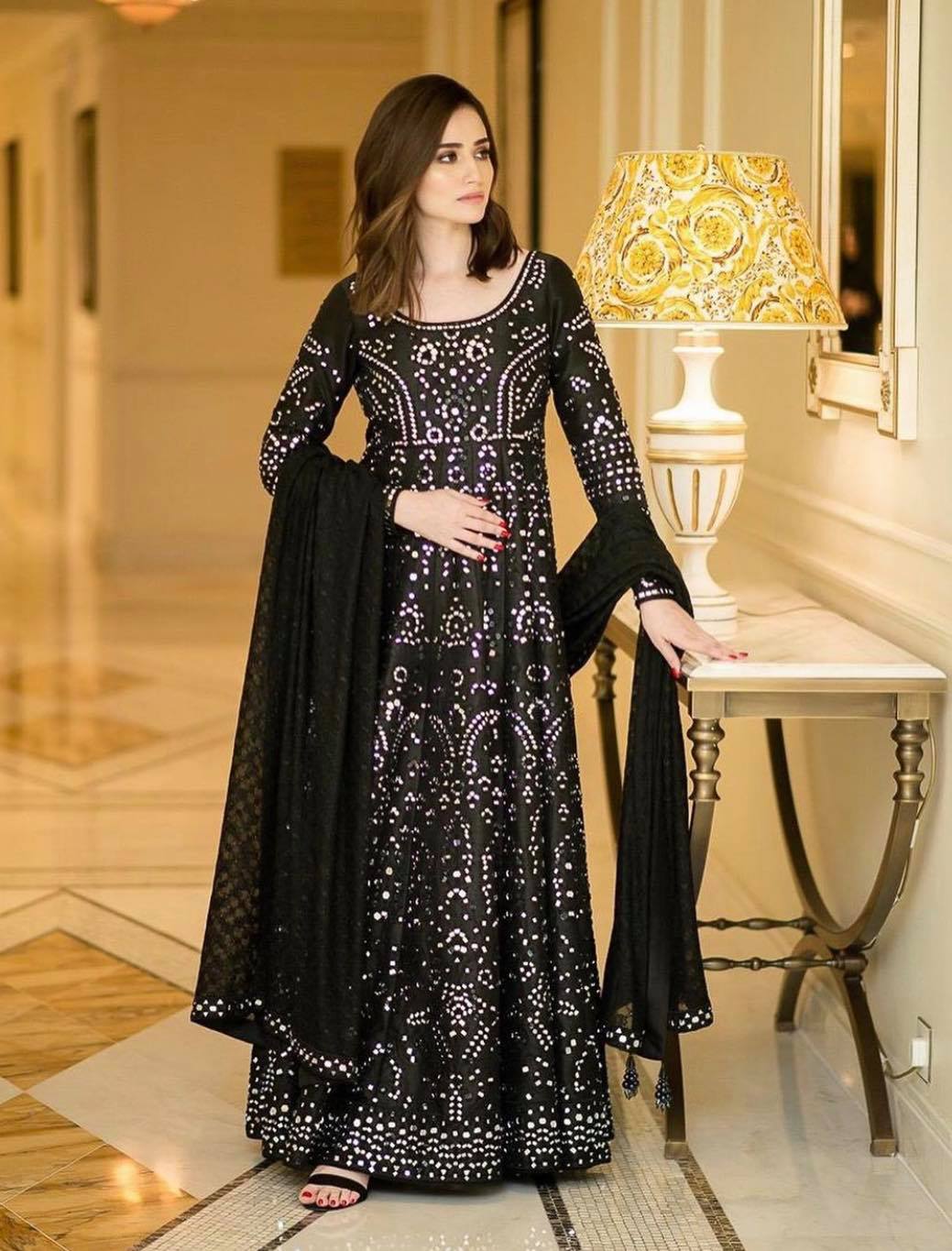 Black Pakistani Dresses