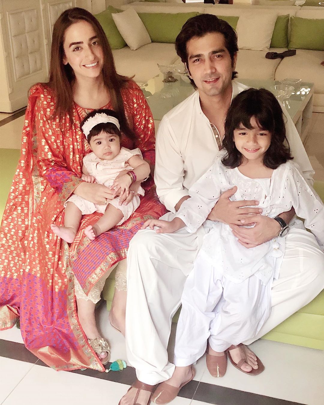Shahzad Sheikh Latest Pictures with his Family