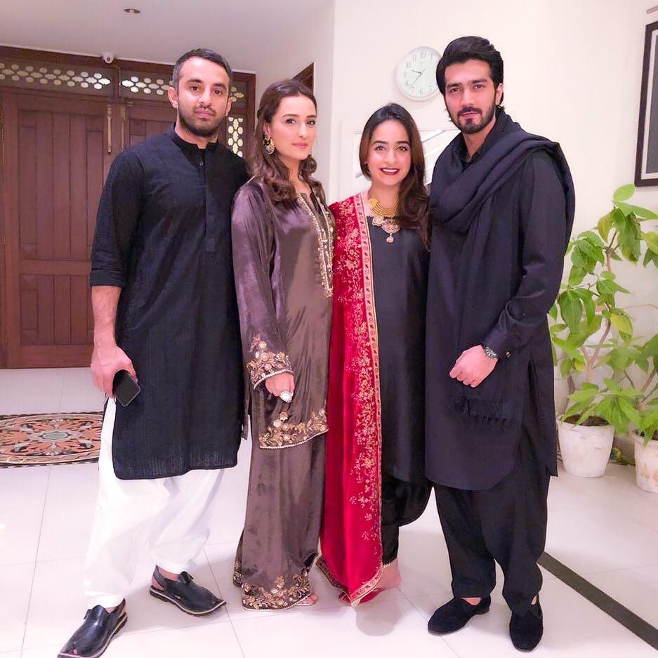 Shahzad Sheikh Latest Pictures with his Family