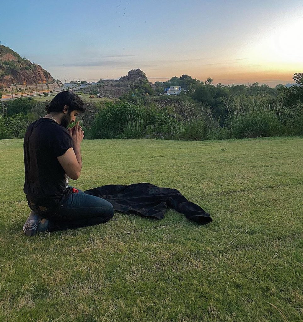 Thoughtful Poses of the Dashing Sheheryar Munawar Siddiqui