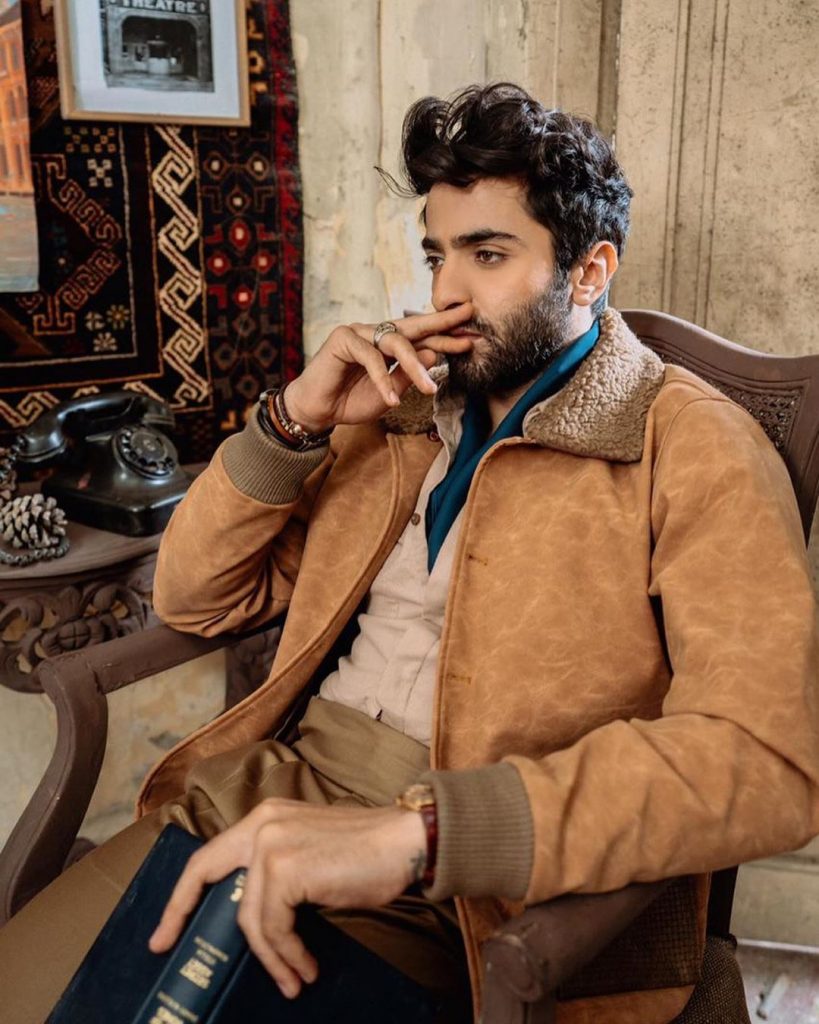 Thoughtful Poses of the Dashing Sheheryar Munawar Siddiqui