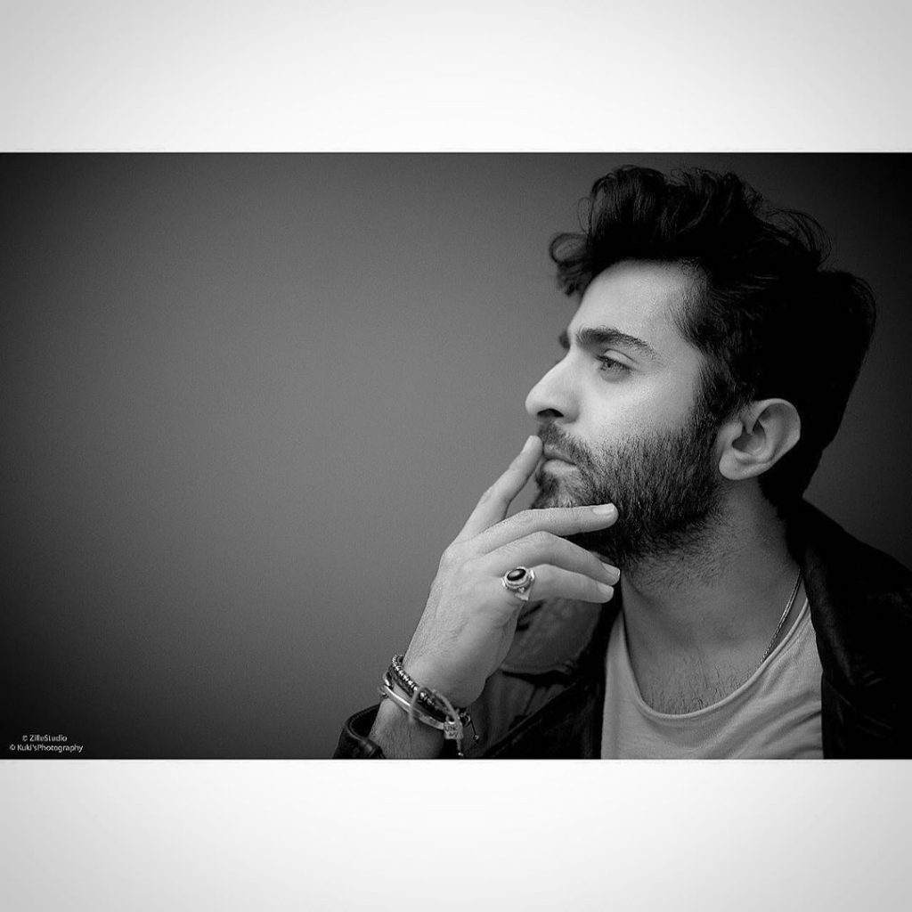 Thoughtful Poses of the Dashing Sheheryar Munawar Siddiqui