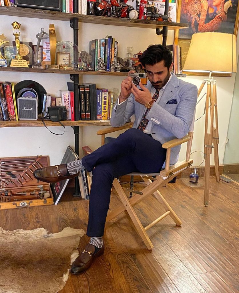 Thoughtful Poses of the Dashing Sheheryar Munawar Siddiqui