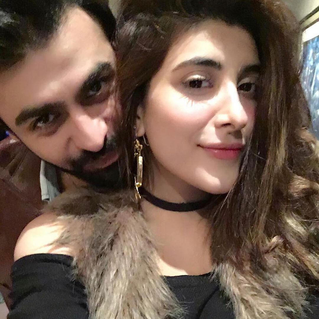Farhan Saeed and Urwa Hocane Beautiful Couple Pictures