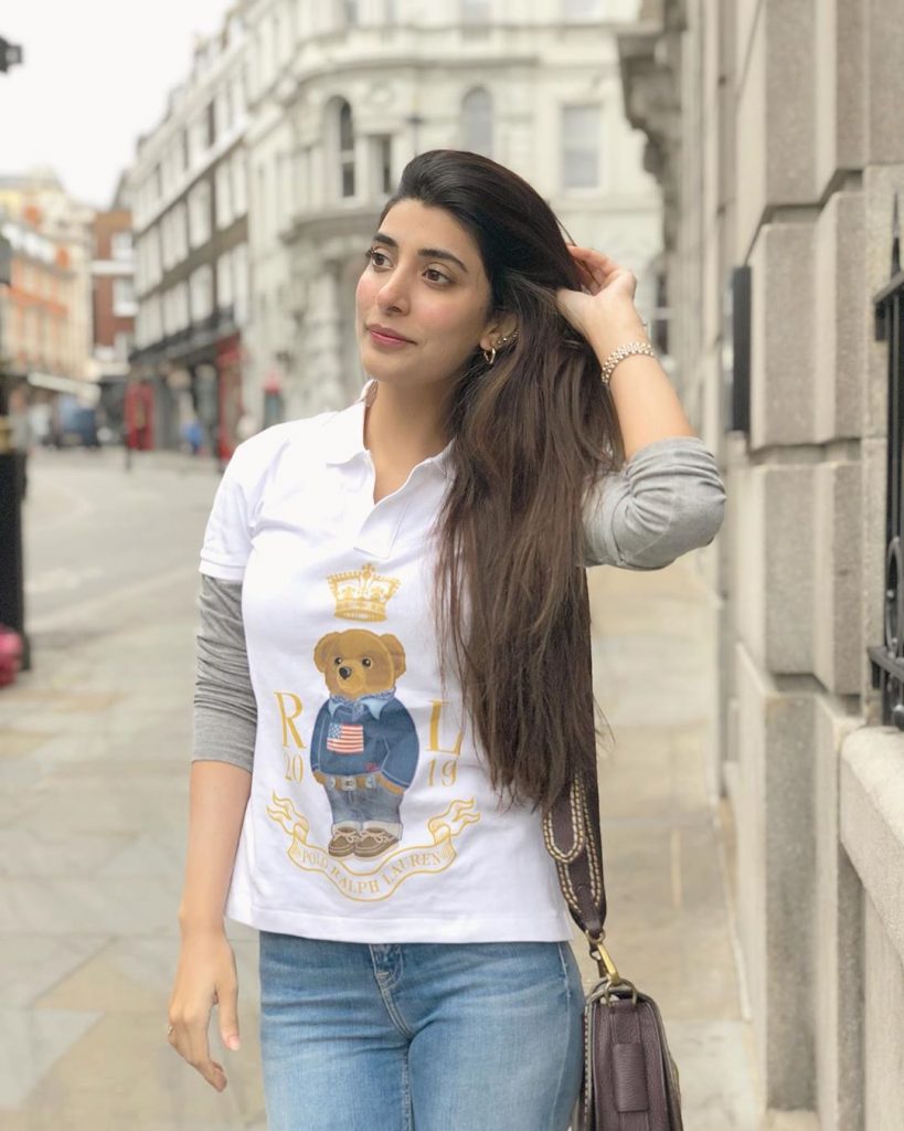 Stylish Western Dresses of Urwa Hocane from Her Travel Diaries