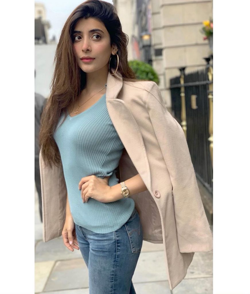 Stylish Western Dresses of Urwa Hocane from Her Travel Diaries