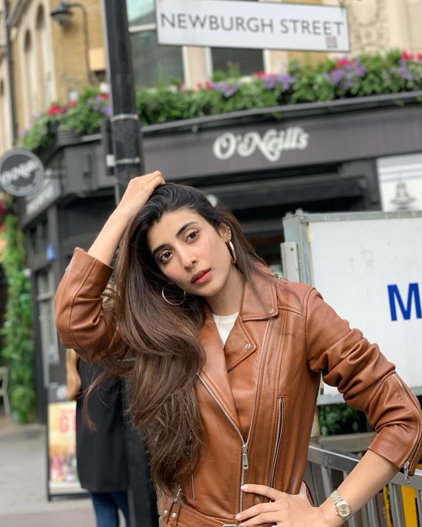 Stylish Western Dresses of Urwa Hocane from Her Travel Diaries