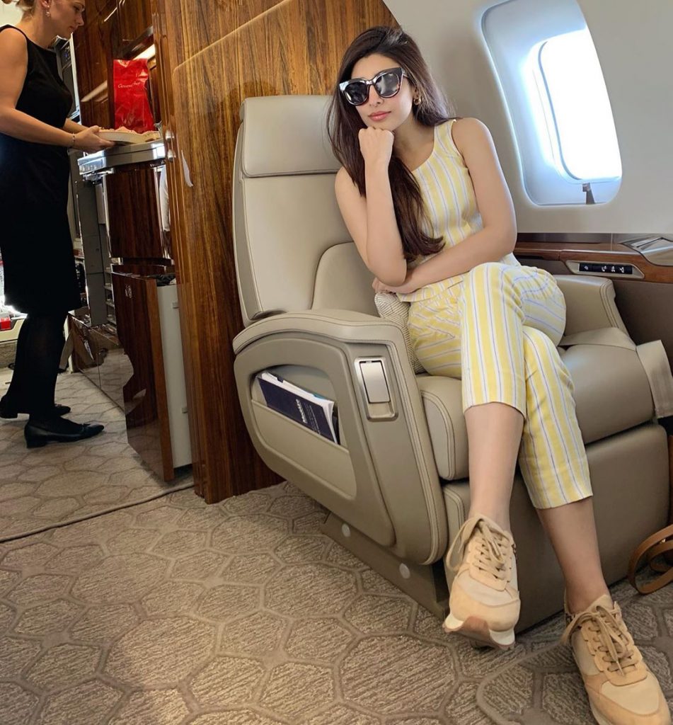 Stylish Western Dresses of Urwa Hocane from Her Travel Diaries