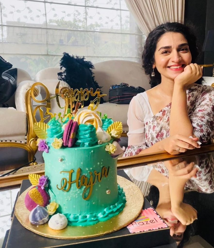 Adorable Hajra Yamin Celebrated Her Birthday