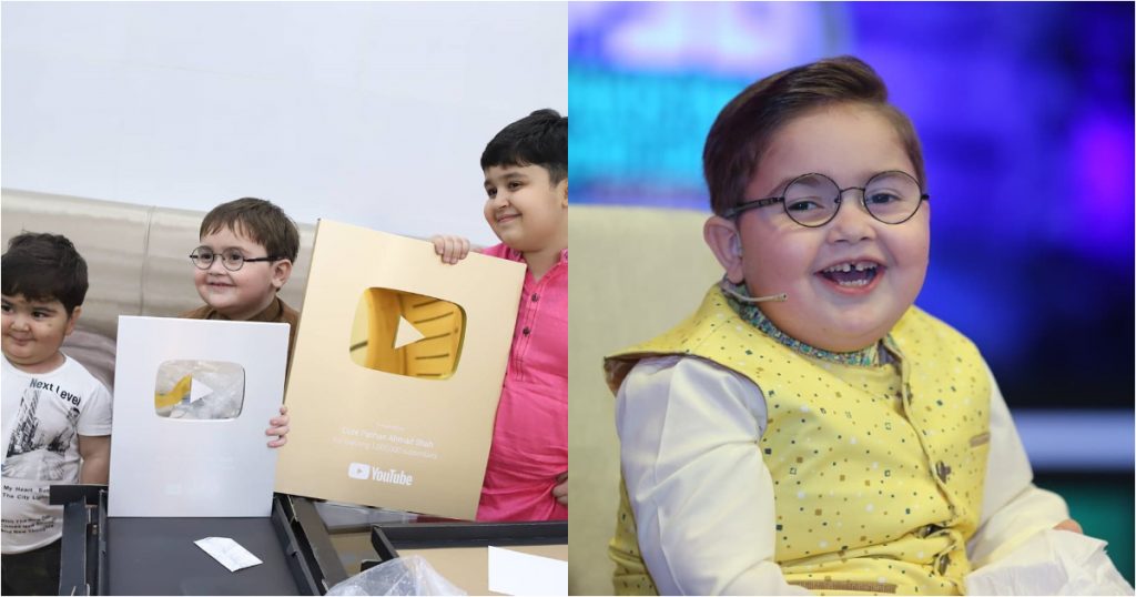 Ahmed Shah Earns Two YouTube Play Buttons