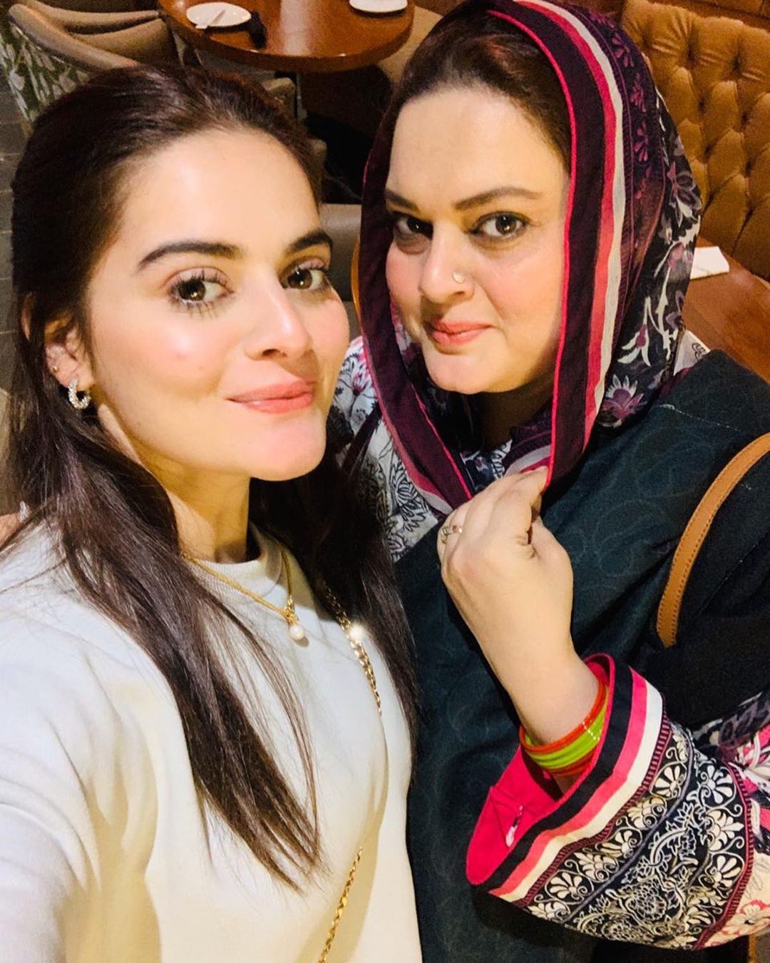 Aiman Khan and Minal Khan Celebrating their Mother’s Birthday