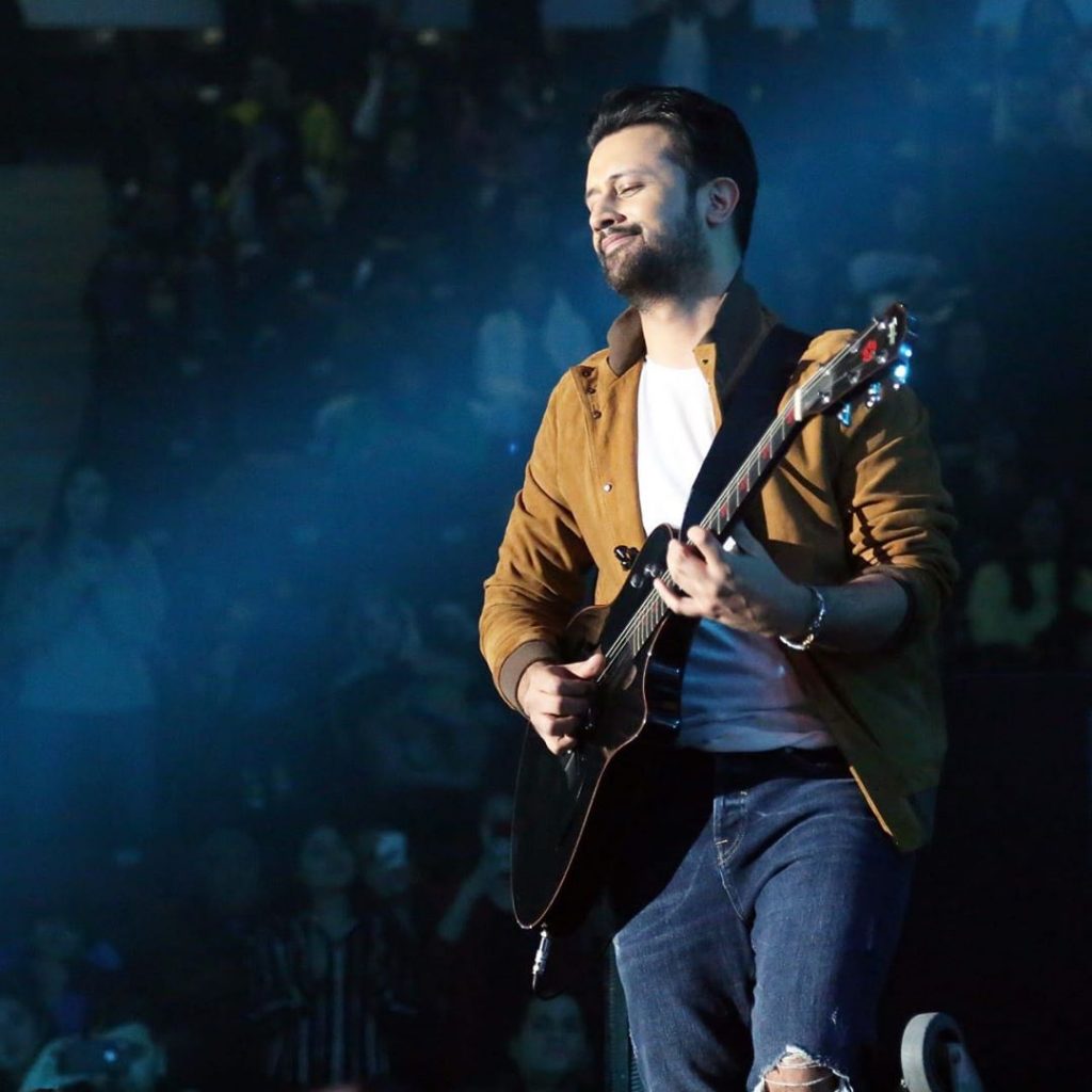 Atif Aslam Teaching Son To Play Guitar