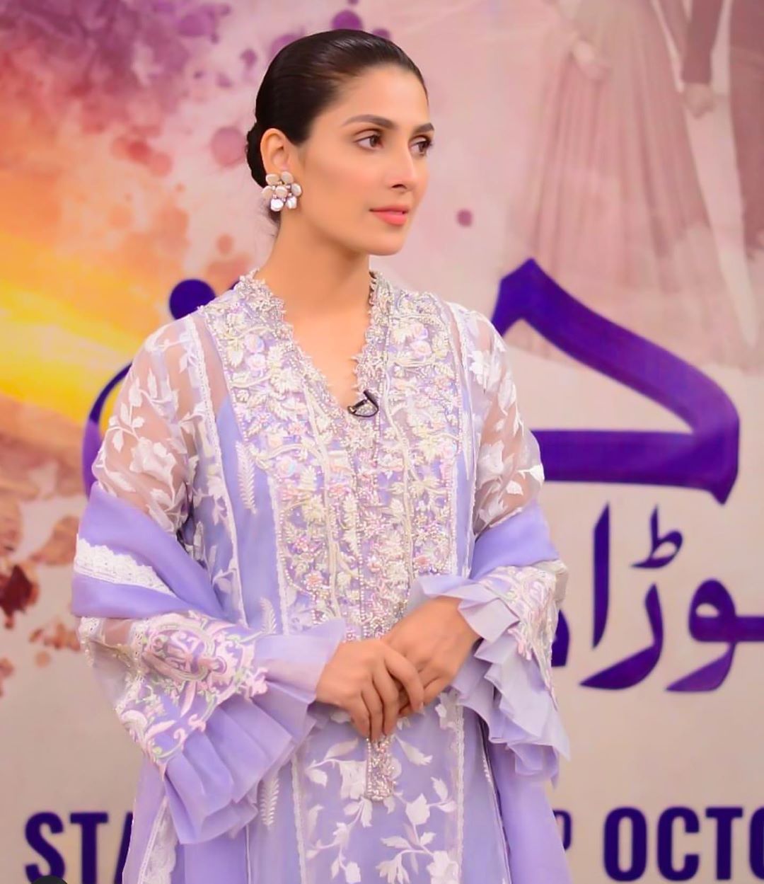 Ayeza Khan and Mashal Khan Clicks from Nida Yasir Morning Show