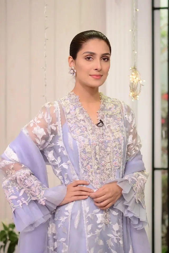 Ayeza Khan and Mashal Khan Clicks from Nida Yasir Morning Show