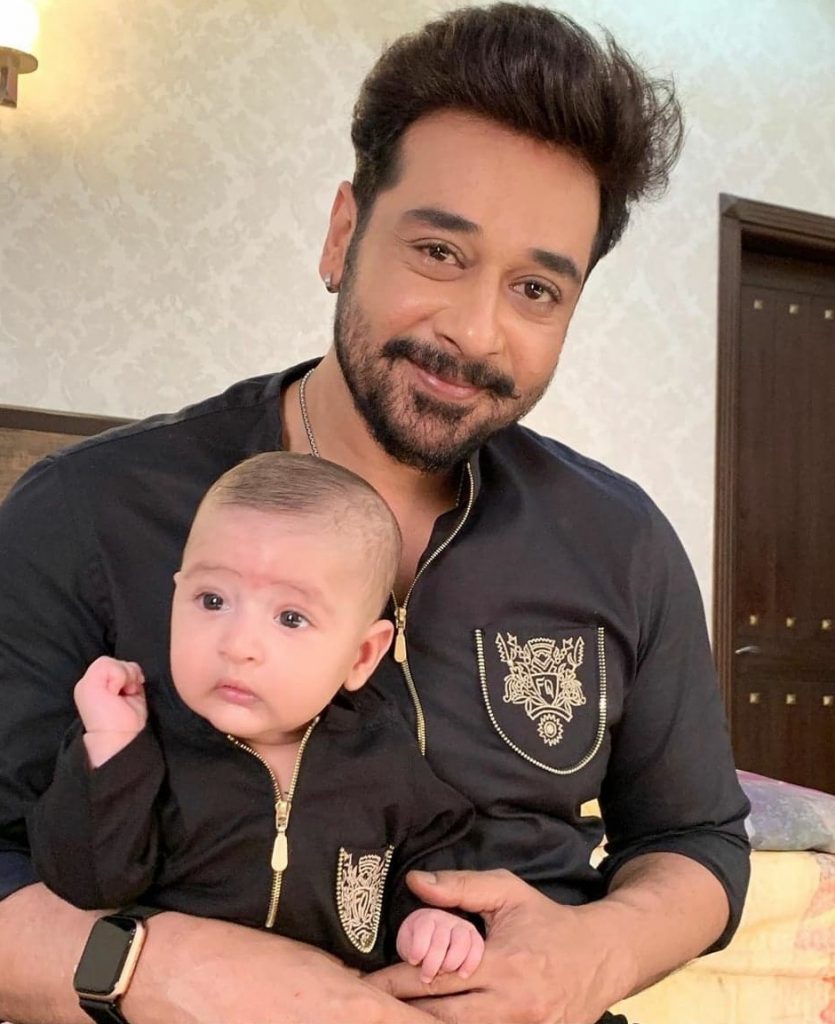 Adorable Video Of Faysal Qureshi's son Farman Qureshi