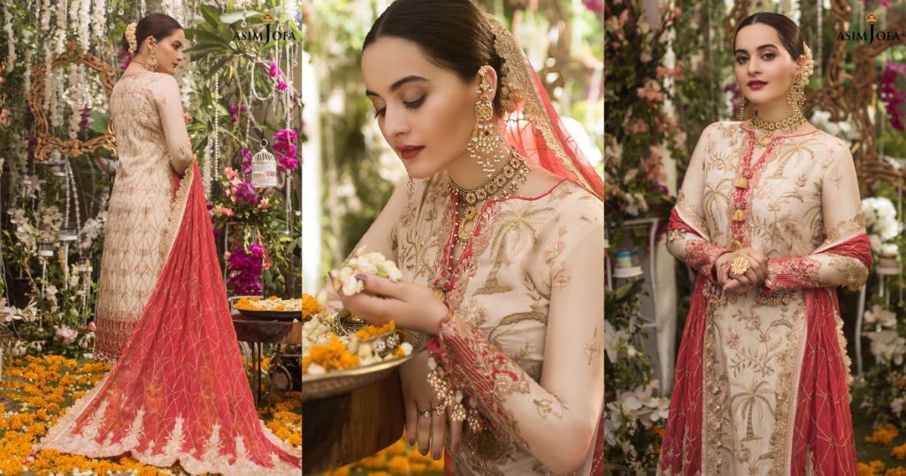 Aiman Khan Latest Beautiful Photo Shoot for Asim Jofa