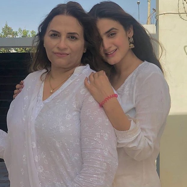 Hira Mani with her Mother - Latest Pictures