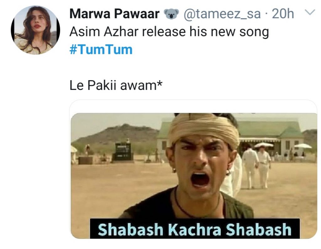 Hilarious Memes On Asim's New Song "Tum Tum"