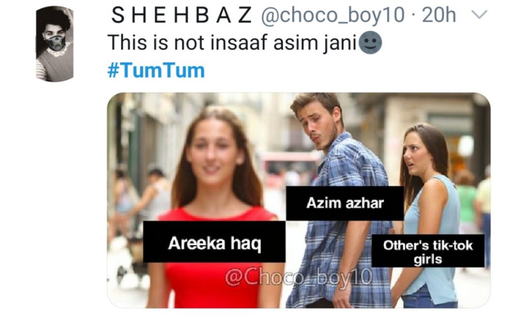 Hilarious Memes On Asim's New Song "Tum Tum"