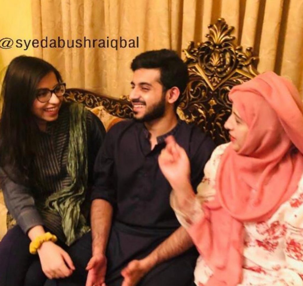 Syeda Bushra Iqbal Celebrating Her Son's Birthday