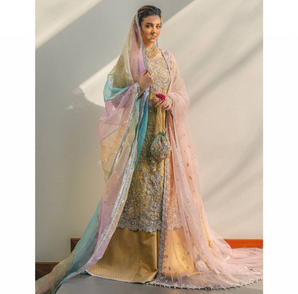 Zara Noor Abbas Looking Ravishing In Photo shoot For SFK Bridals