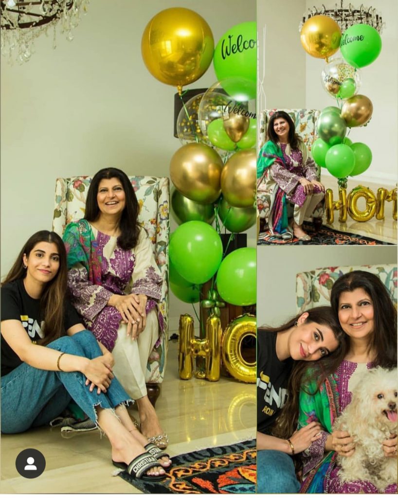 Rubina Ashraf Returned Home After Recovering From Covid-19 - Adorable Pictures