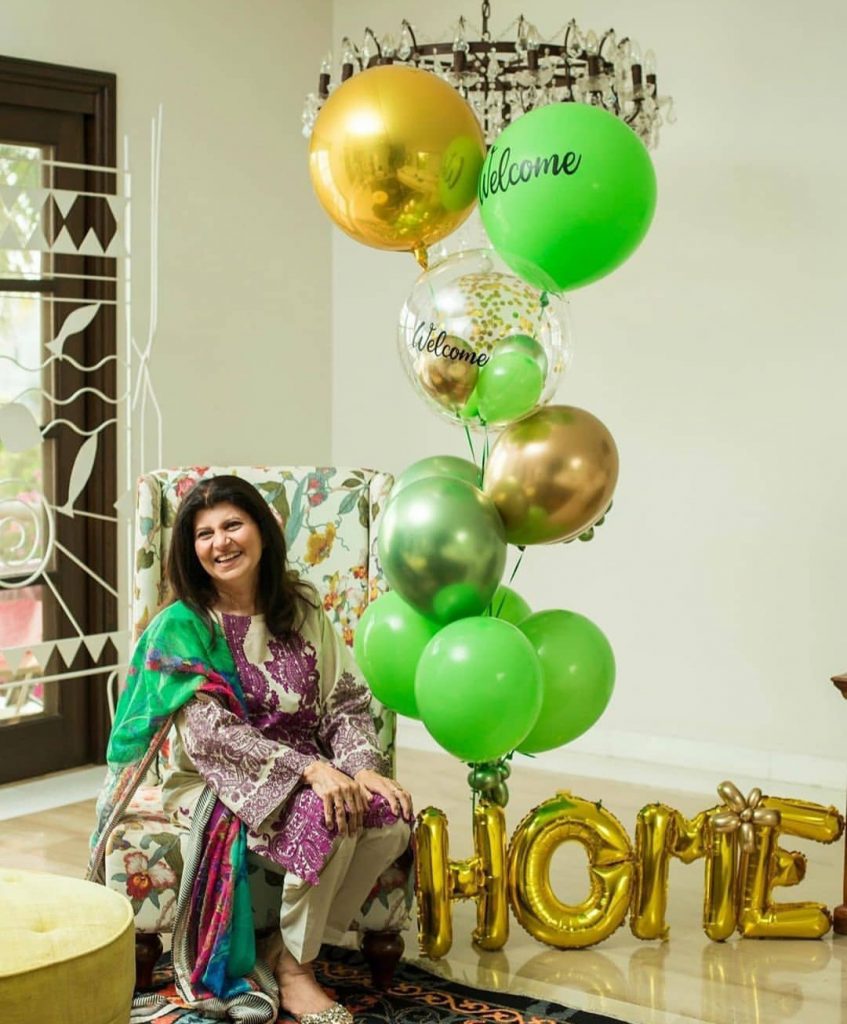 Rubina Ashraf Returned Home After Recovering From Covid-19 - Adorable Pictures