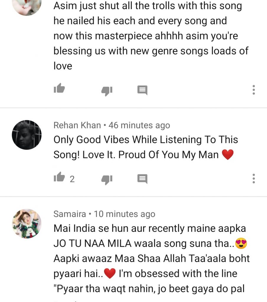 Asim Azhar's New Song Soneya - Public Reaction