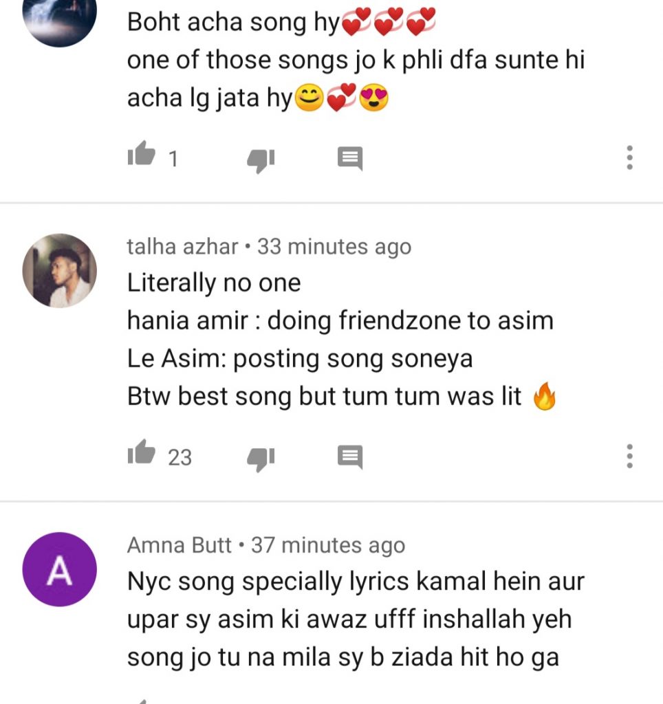 Asim Azhar's New Song Soneya - Public Reaction