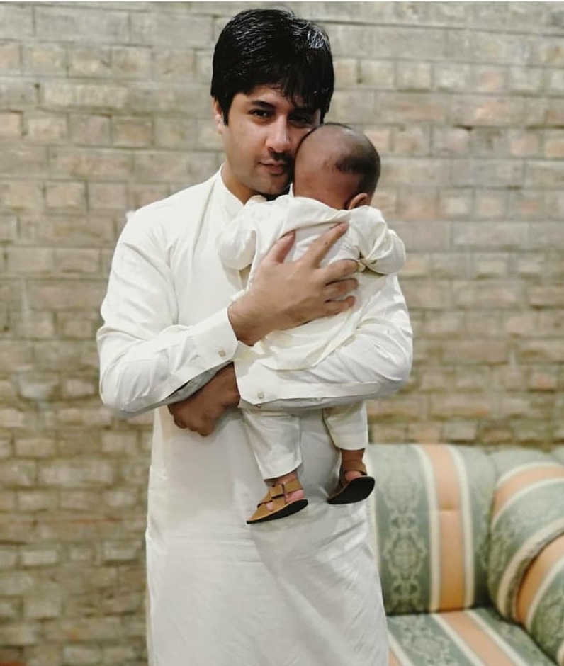 First Picture Of Imran Ashraf's Son, Roham Imran