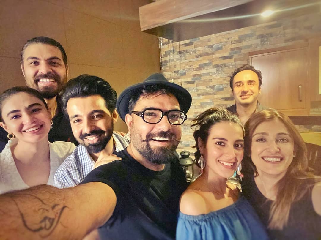 Iqra Aziz and Yasir Hussain get together with Friends