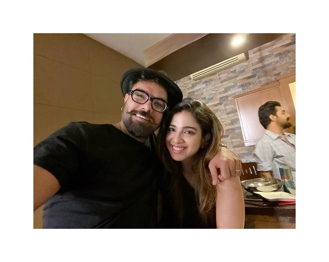 Iqra Aziz and Yasir Hussain get together with Friends