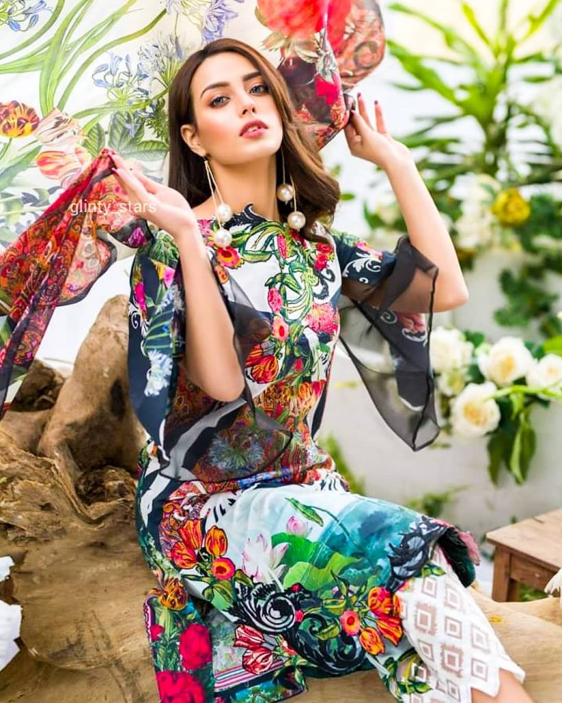 Iqra Aziz's Latest Shoot In Beautiful Colors Of Summer