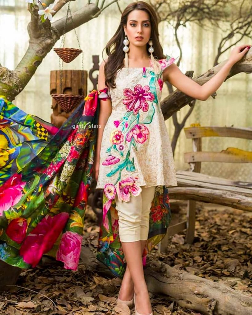 Iqra Aziz's Latest Shoot In Beautiful Colors Of Summer