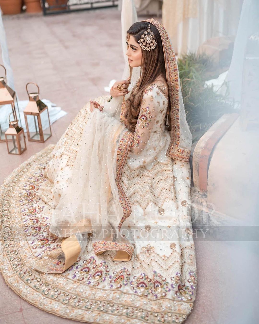 Tik Tok Star Kanwal Aftab Beautiful Bridal Photo Shoot
