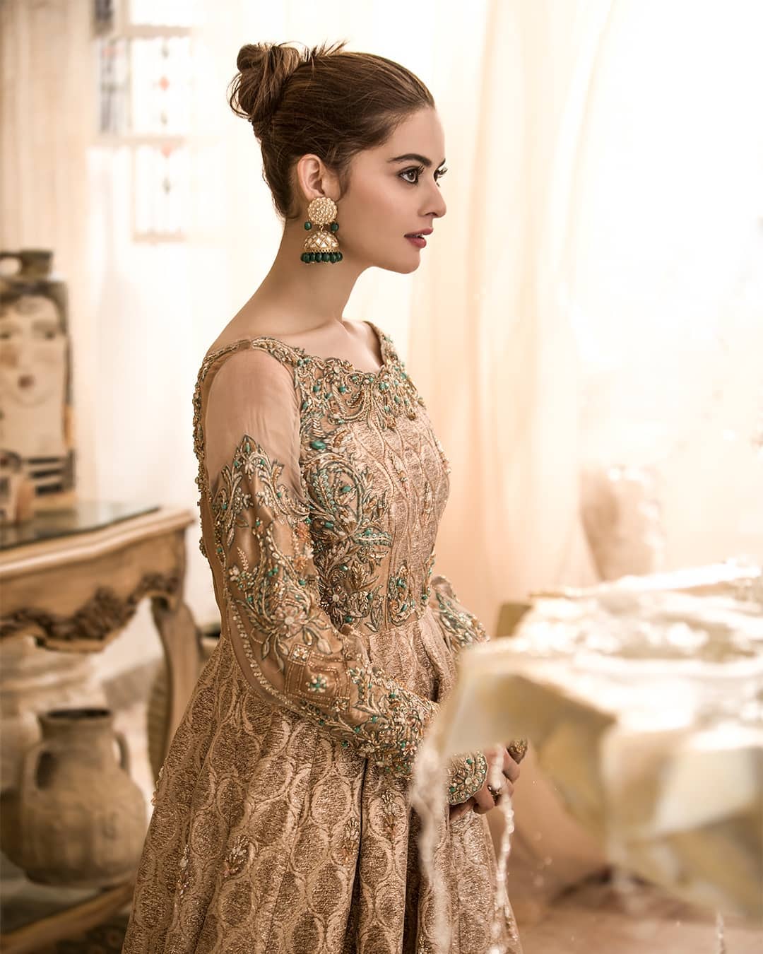 Beautiful Minal Khan Latest Bridal Dresses Photo Shoot