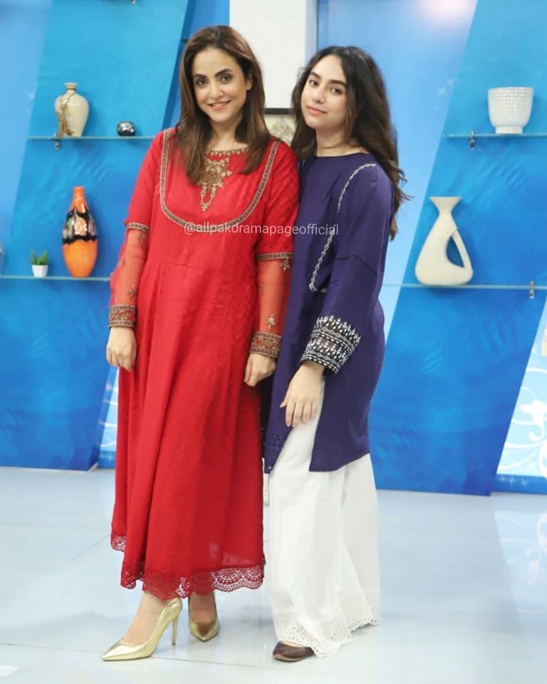 Nadia Khan Latest Pictures with her Daughter