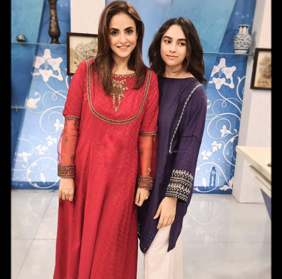 Nadia Khan Latest Pictures with her Daughter