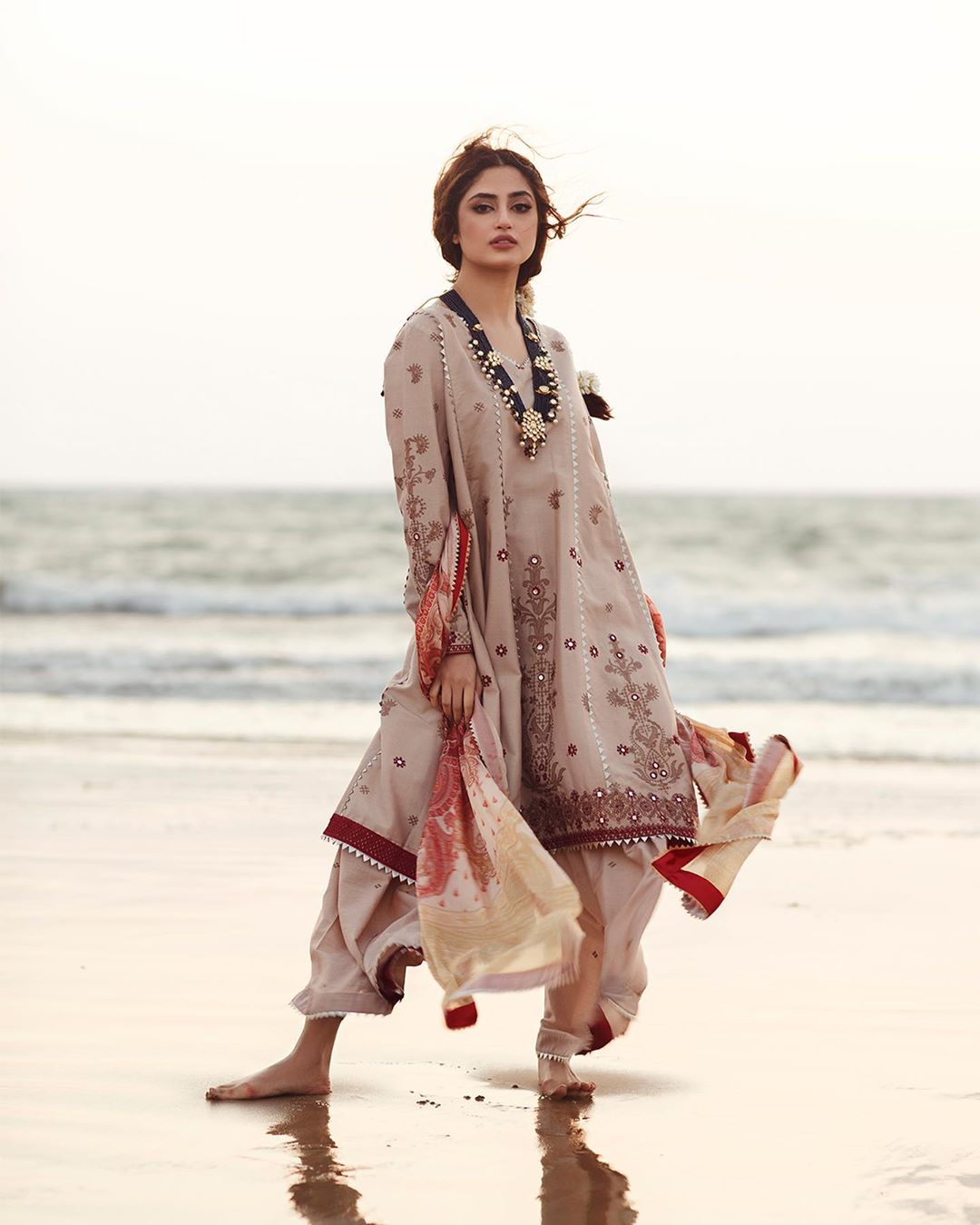 Sajal Ali Latest Beautiful Photo Shoot for Qalamkar