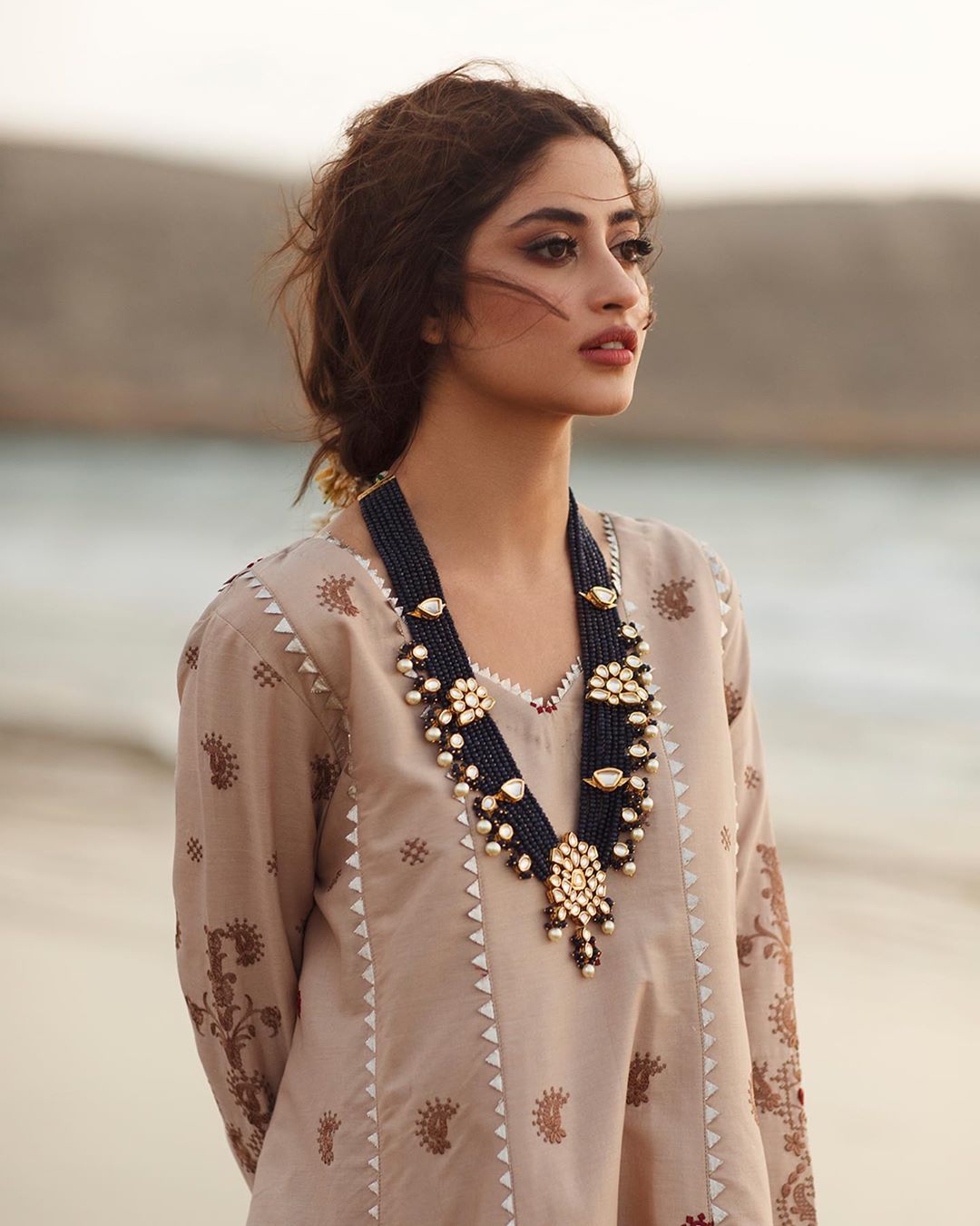 Sajal Ali Latest Beautiful Photo Shoot for Qalamkar