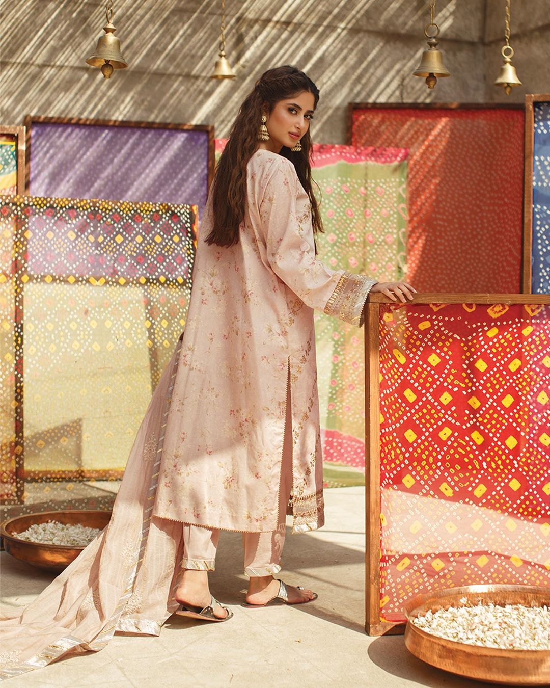 Sajal Ali Latest Beautiful Photo Shoot for Qalamkar