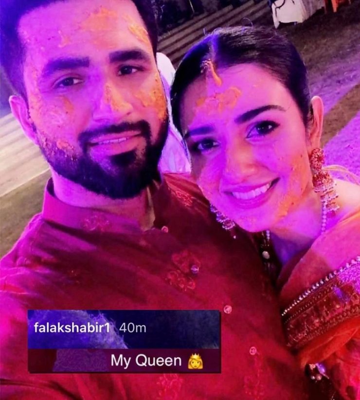 Sweet Moments From Sarah Khan And Falak Shabir Wedding Reviewitpk 6137