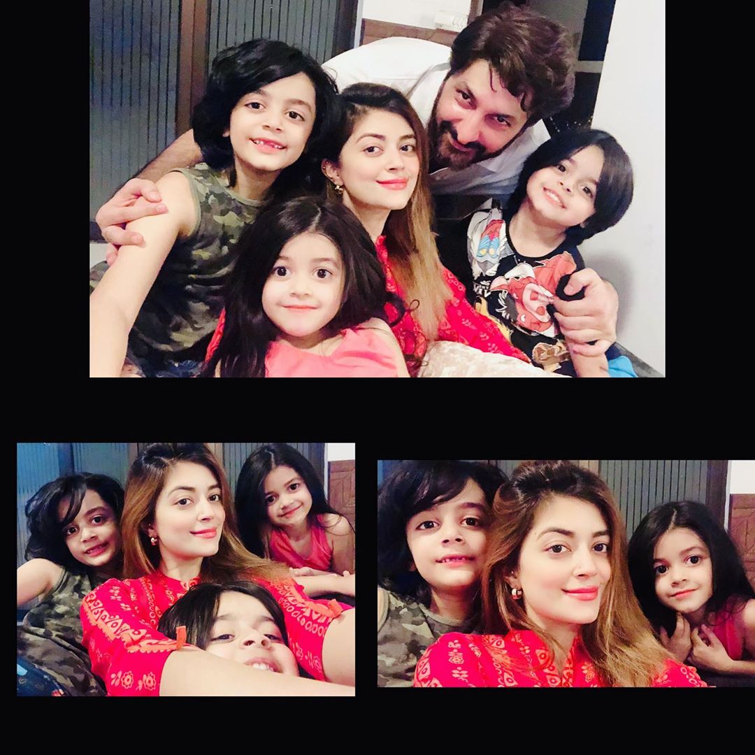 Syed Jibaran with Wife and Kids Enjoying in Nathia Gali