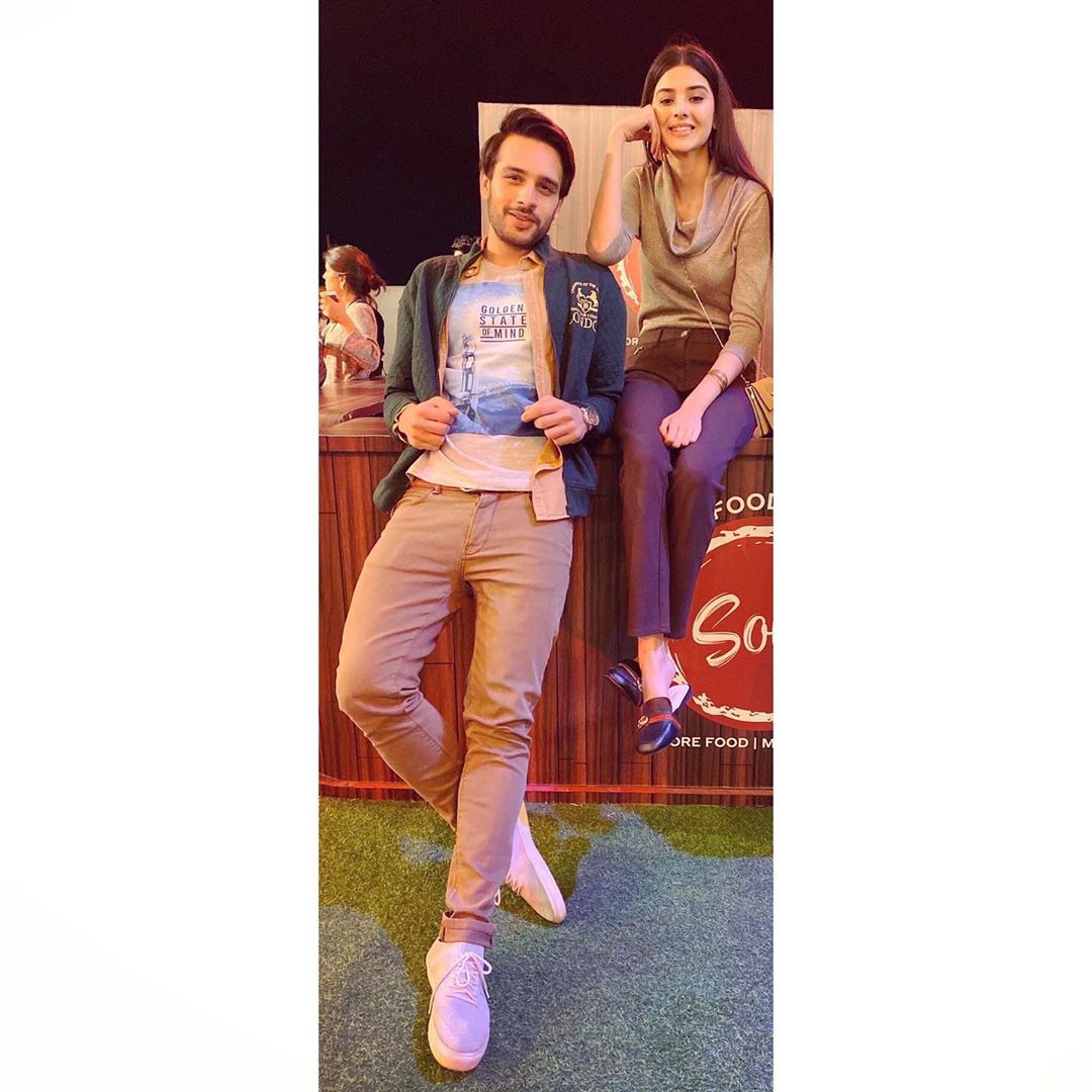 New Celebrity Couple Zainab Shabir and Osama Khan - Pictures